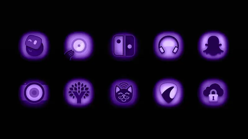 Ultraviolet Icon Pack - screenshot 3