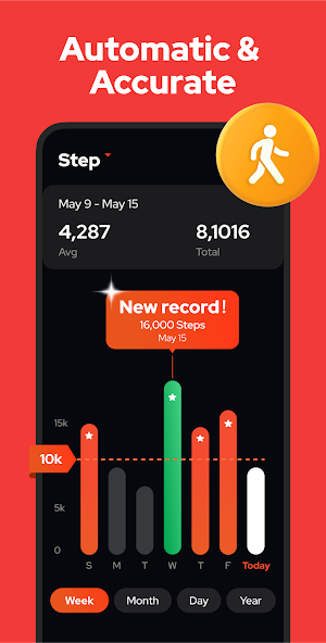 Step Counter - Pedometer - screenshot 2