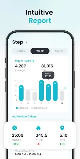 Pedometer StepGo - screenshot 3