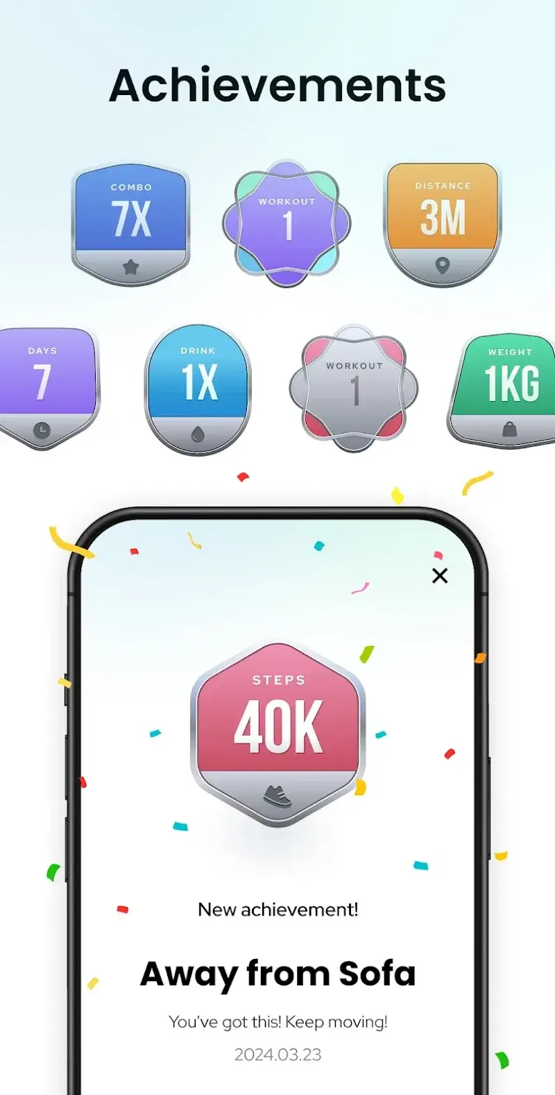 Pedometer StepGo - screenshot 4