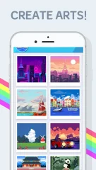 Pixel Art : World travel - screenshot 1