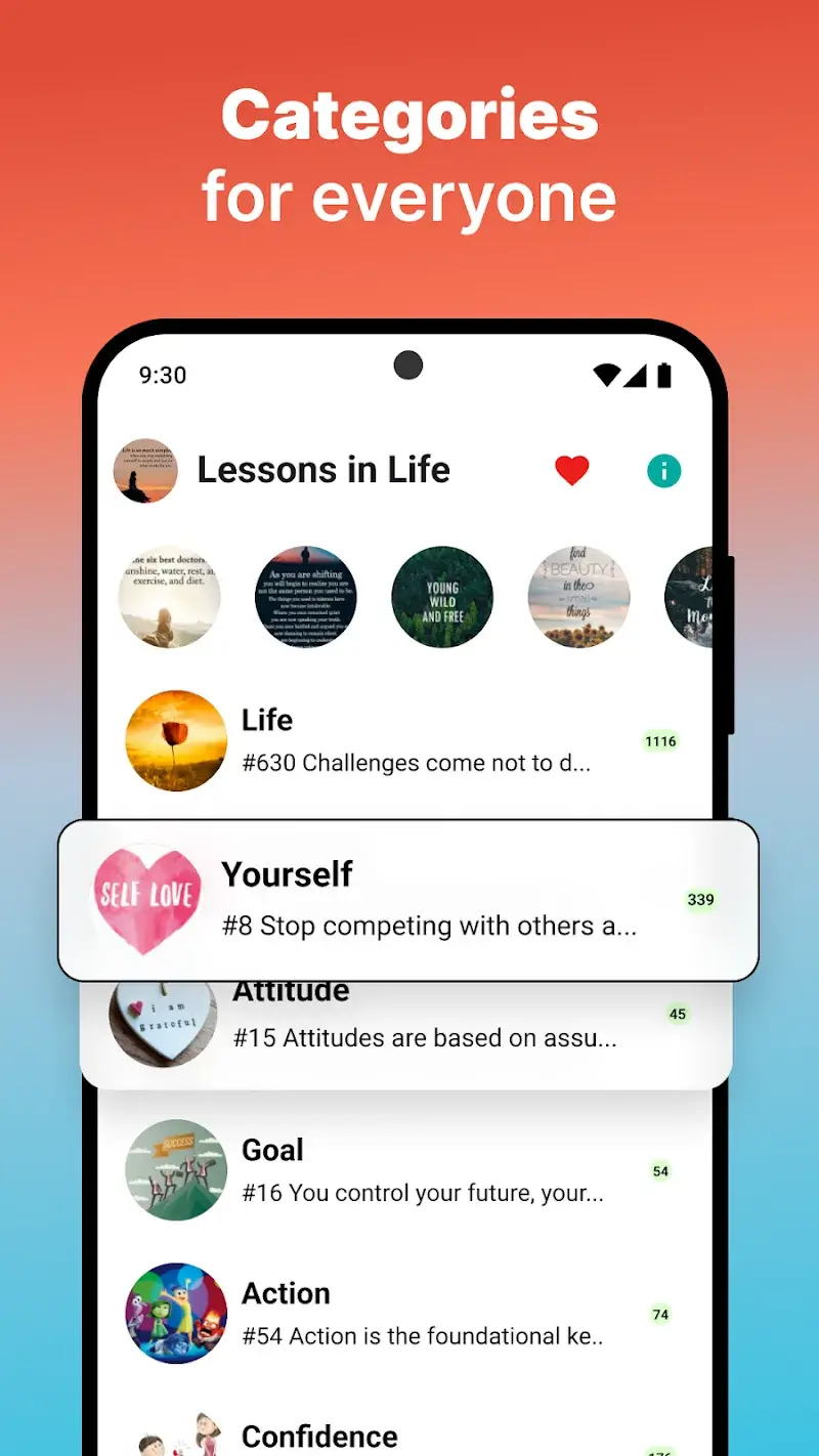 Lessons in Life Quotes - screenshot 3