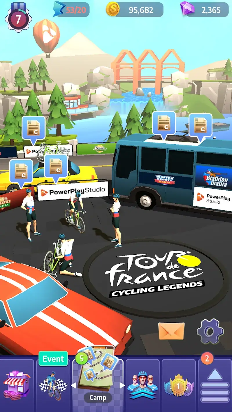 Tour de France Cycling Legends - screenshot 1