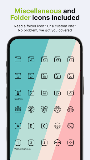 Caelus White linear icon pack - screenshot 5