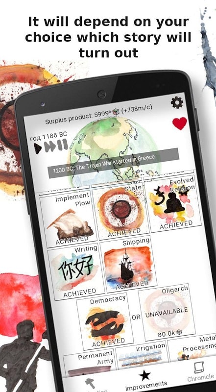 Idle Civilization World History APK - screenshot 3