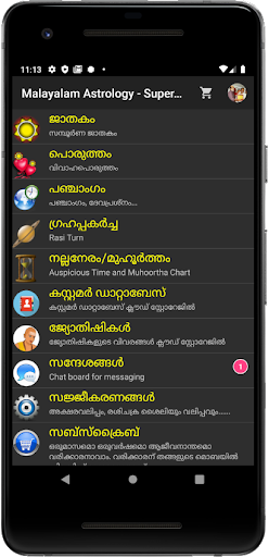 Vedic Astrology Malayalam - screenshot 1