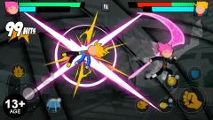 Super Dragon Stickman Battle - Warriors Fight - screenshot 1