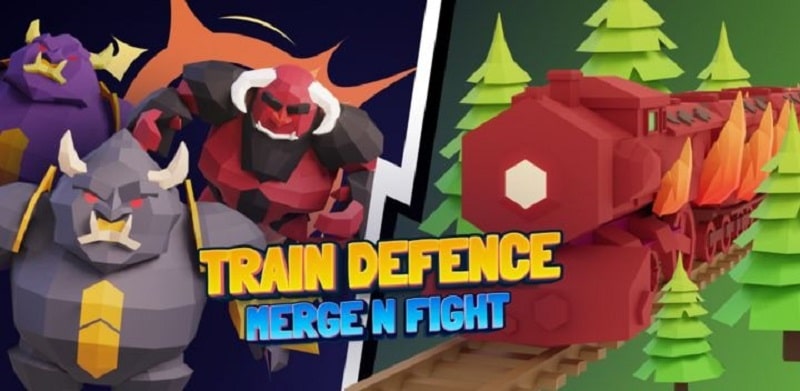 Train Defense Merge N Fight APK - app icon