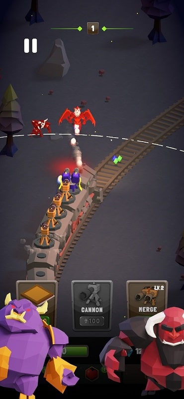 Train Defense Merge N Fight APK - screenshot 3