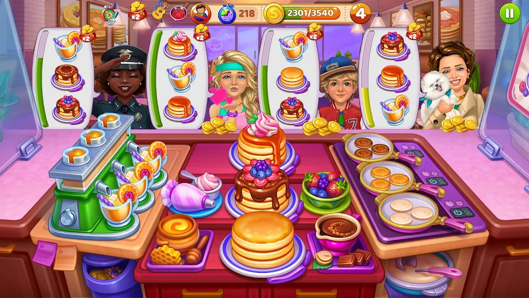 Tasty World: Cafe diner dash - screenshot 4