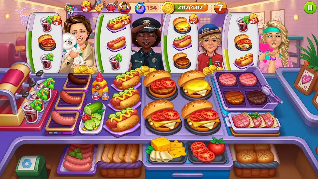 Tasty World: Cafe diner dash - screenshot 9