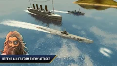 Enemy Waters : Submarine and Warship battles - screenshot 1