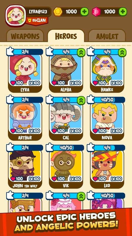 Wanderland Angel Hunters RPG APK - screenshot 3