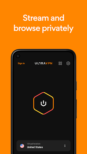Ultra VPN - screenshot 1