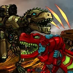 Dino Robot Battle Arena : Dinosaur game MOD APK icon