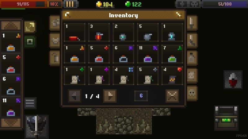 Caves (Roguelike) APK - screenshot 5