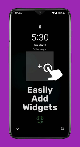 Lockscreen Widgets and Drawer - screenshot 2