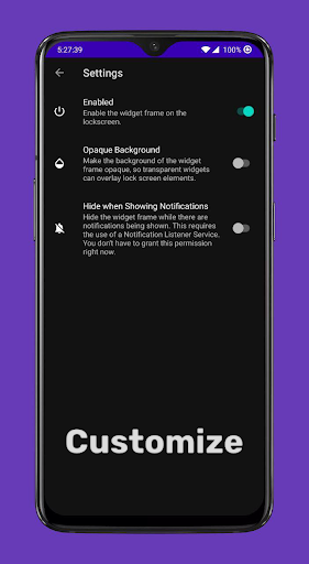 Lockscreen Widgets and Drawer - screenshot 5