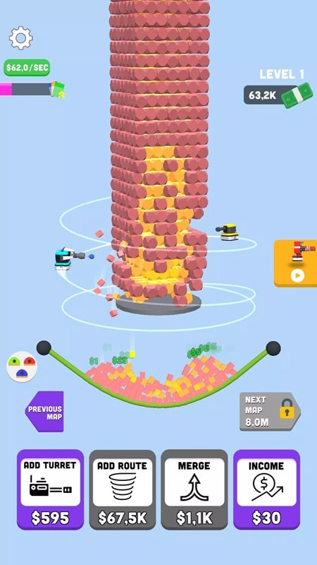 Tower Crusher! APK - screenshot 1