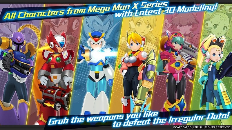 MEGA MAN X DiVE APK - screenshot 3