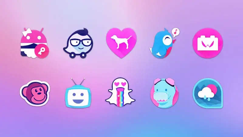 Unicorn Icon Pack - screenshot 1