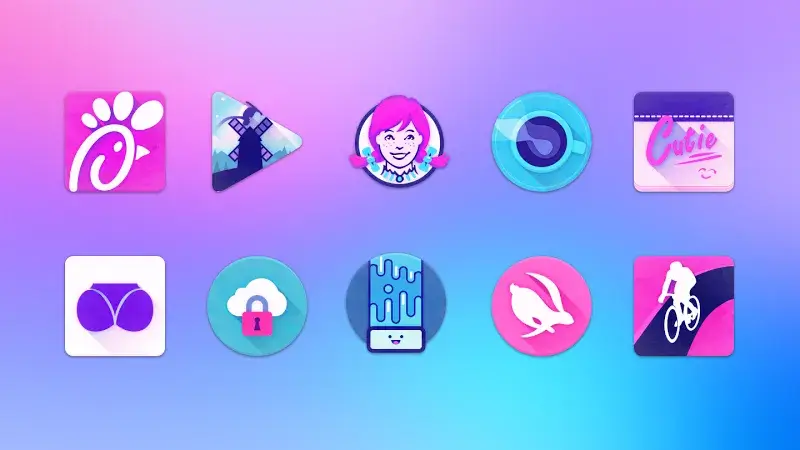 Unicorn Icon Pack - screenshot 5