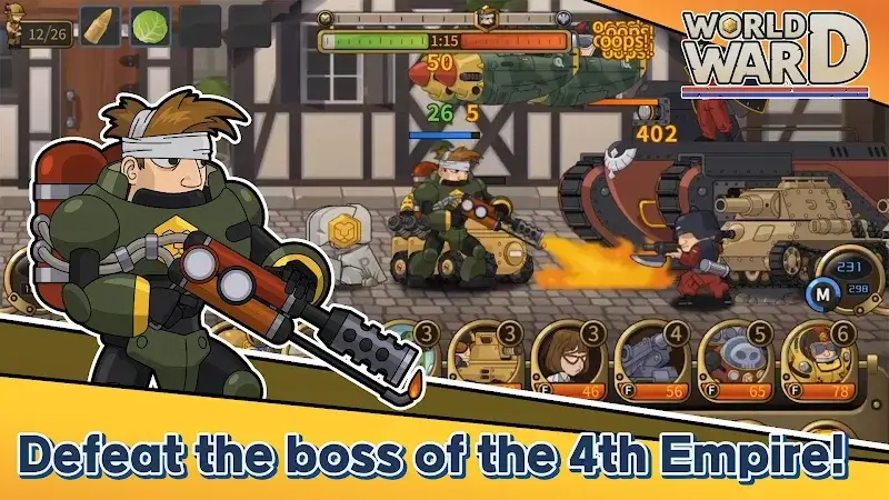 WWD World War Defense Battle - screenshot 1