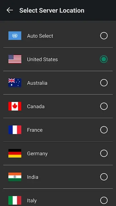 Ultrasurf VPN - screenshot 1