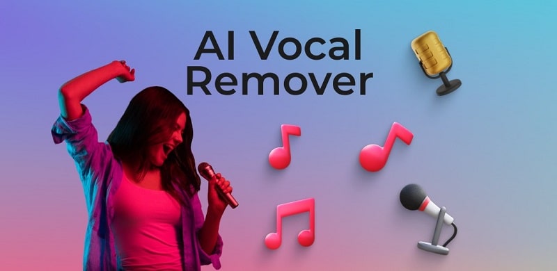 AI Vocal Remover &amp; Karaoke APK MOD APK icon