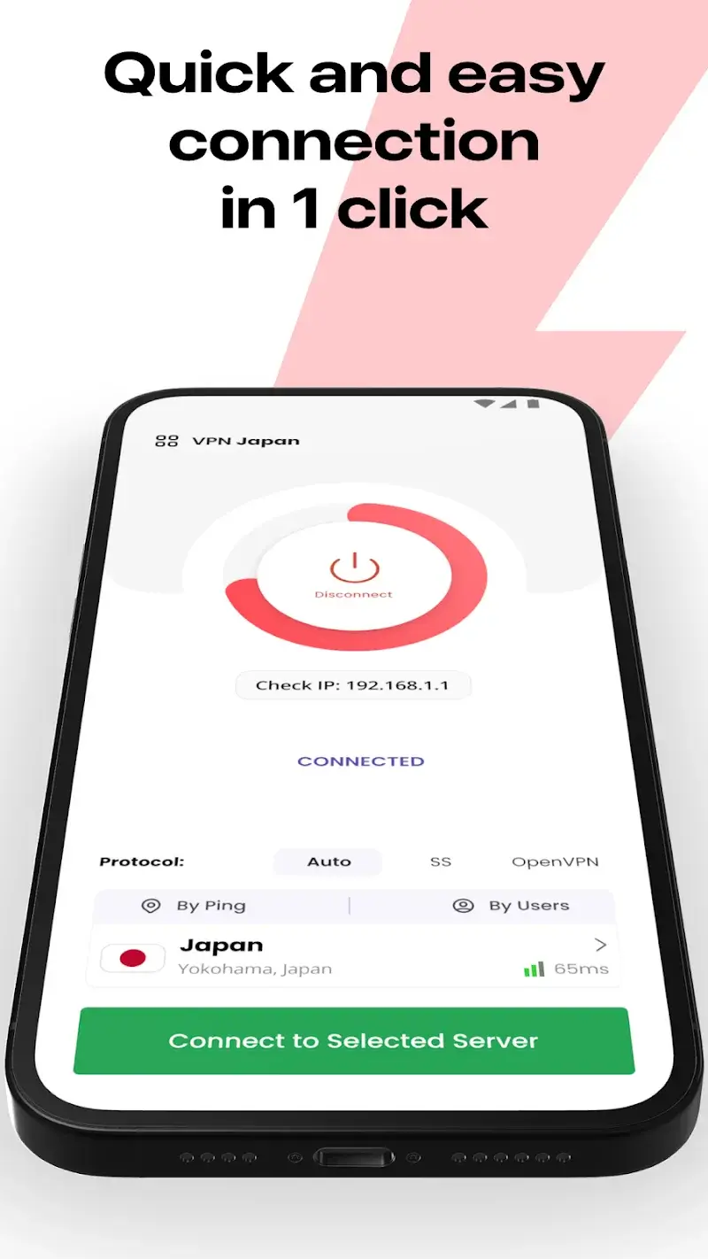 VPN Japan - screenshot 3
