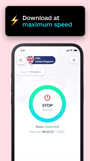 VPN UK - screenshot 4