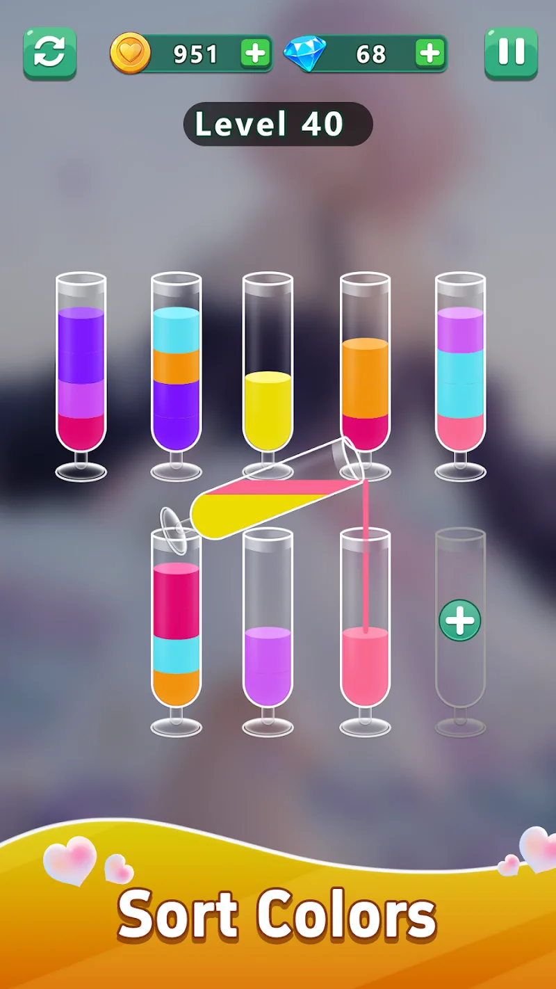 Water Sort Romance Girl - screenshot 4