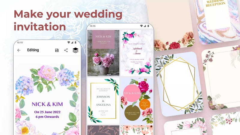 Wedding Invitation Card Maker APK - app icon