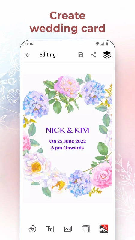 Wedding Invitation Card Maker APK - screenshot 2