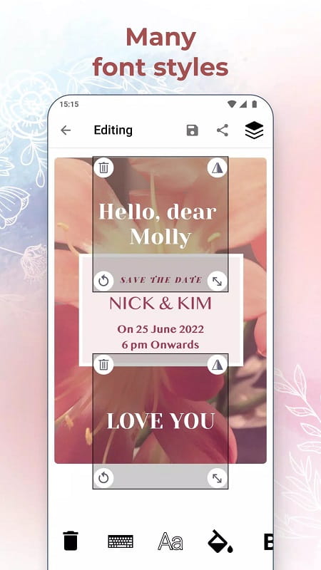 Wedding Invitation Card Maker APK - screenshot 4