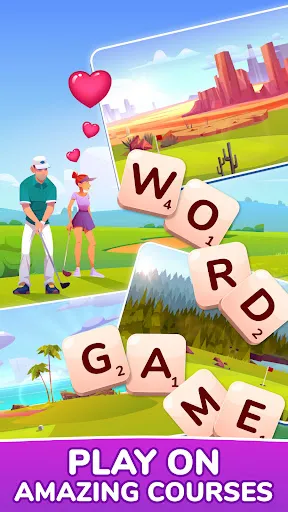 Word Golf Fairway Clash APK 1.2.3 for Android - screenshot 1