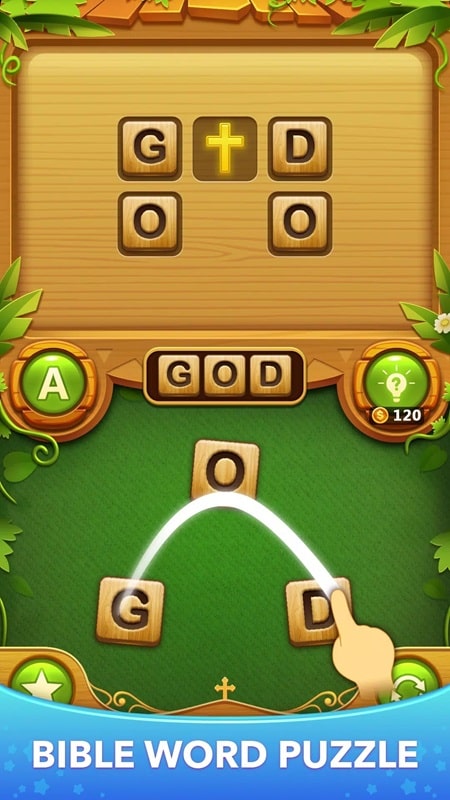 Bible Word Cross Puzzle APK - screenshot 1
