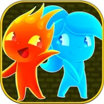 Fireboy Watergirl Shooter Alien - Teamwork game MOD APK icon
