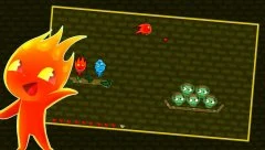 Fireboy Watergirl Shooter Alien - Teamwork game - screenshot 3