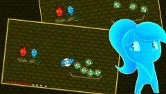 Fireboy Watergirl Shooter Alien - Teamwork game - screenshot 4