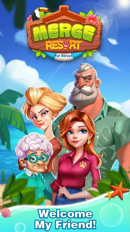 Merge Resort APK - screenshot 1