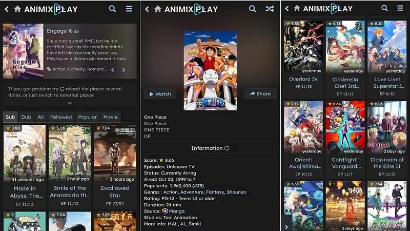 AniMixPlay APK 1.2 for Android [Latest Version] - screenshot 2
