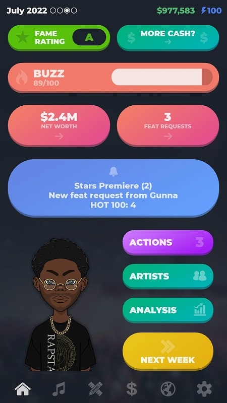 RAPSTAR APK - screenshot 1