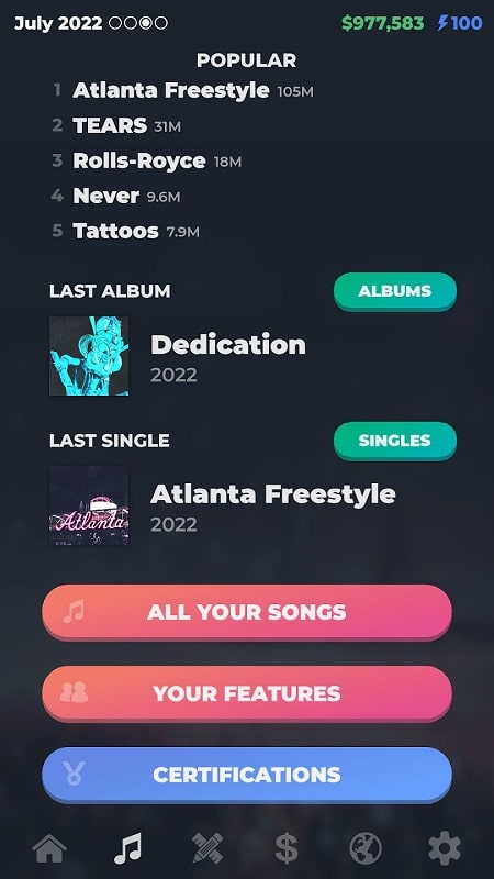 RAPSTAR APK - screenshot 3